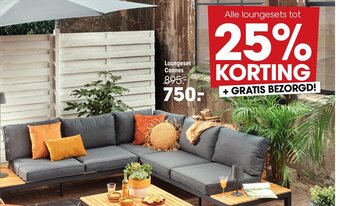 Kwantum Loungeset cannes aanbieding