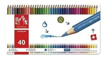 Dreamland Caran d’Ache kleurpotlood Fancolor Aquarel - 40 stuks aanbieding