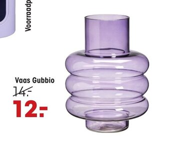 Kwantum Vaas gubbio aanbieding