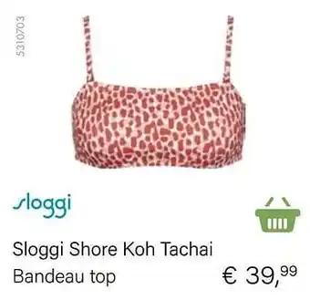 Sloggi shore koh tachai bandeau top