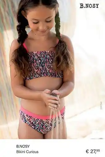 B.nosy bikini curious
