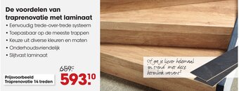 Kwantum De voordelen van traprenovatie met laminaat aanbieding