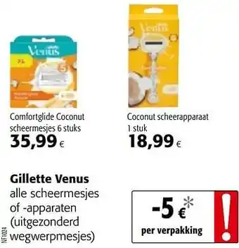 Gillette venus alle scheermesjes of -apparaten