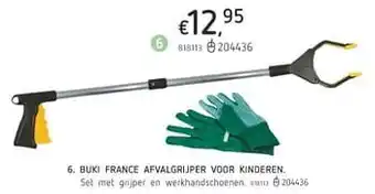 Buki france afvalgrijper voor kinderen