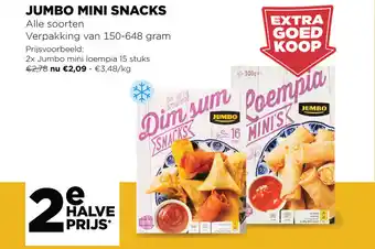Jumbo Mini snacks 150-648g aanbieding