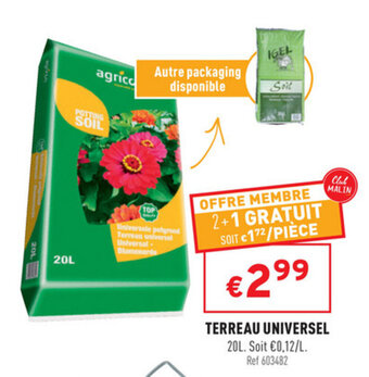 Terreau Universel