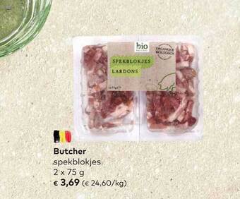 Bio Planet Butcher Spekblokjes aanbieding
