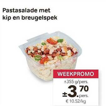 Bon Ap Pastasalade Met Kip En Breugelspek aanbieding