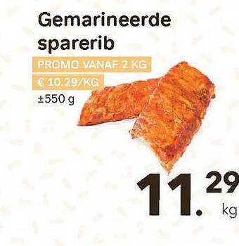 Bon Ap Gemarineerde Sparerib aanbieding