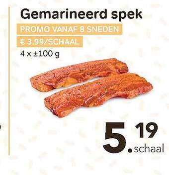 Bon Ap Gemarineerd Spek aanbieding