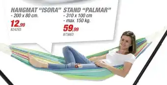 Hubo Garden Plus Hangmat "Isora" 200 x 80 cm aanbieding