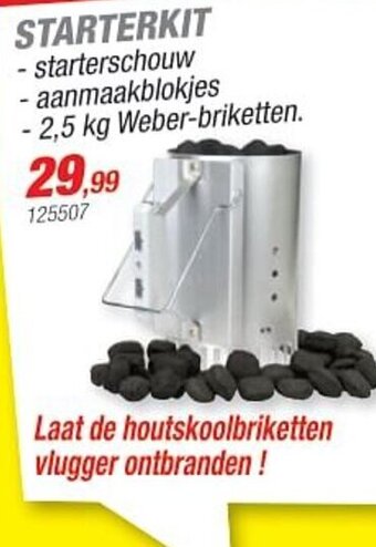 Hubo Weber Starterkit aanbieding