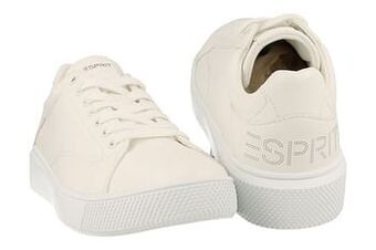 Berca Shoes Esprit Veterschoen Dames Dakira Lace Up Trend Clean White - Wit aanbieding