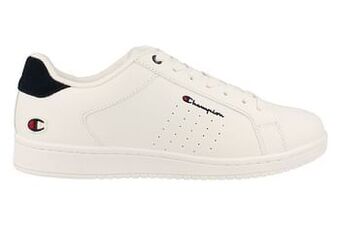 Berca Shoes Champion Sneaker Laag Heren Tennis Men Trend Clean White - Wit aanbieding