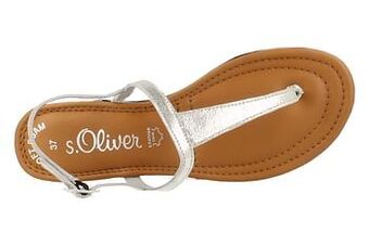 Berca Shoes S. Oliver Sandaal Dames - Zilver aanbieding