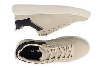 Berca Shoes Sprox Sneaker Laag Heren Trendkleur Off White/bone - Wit aanbieding