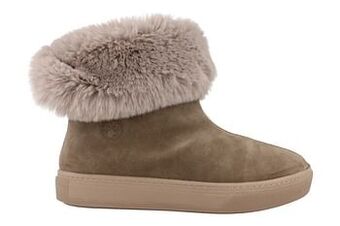 Berca Shoes Darkwood Boot Dames Lamswol - Grijs aanbieding