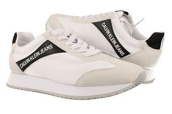 Berca Shoes Calvin Klein Sneaker Laag Dames Jill - Wit aanbieding