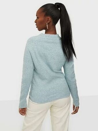 Berca Shoes Only Topje Rica Life Trui Allure Melange - Lichtblauw aanbieding