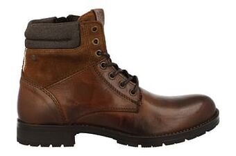 Berca Shoes Jack & Jones Bottine Heren - Cognac aanbieding