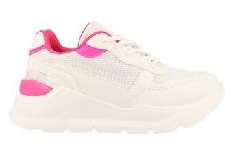 Berca Shoes Mode-Mania Sneaker Laag Meisjes Chunky Trend Fluo Maat 31/36 - Wit aanbieding