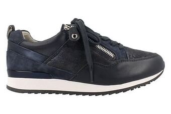 Berca Shoes Caprice Sneaker Laag Dames Comfort Fuctionele Rits - Blauw aanbieding