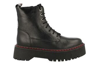 Berca Shoes Poelman Bottine Dames Trend Biker - Zwart aanbieding