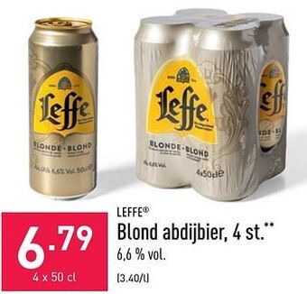 ALDI Blond abdijbier aanbieding
