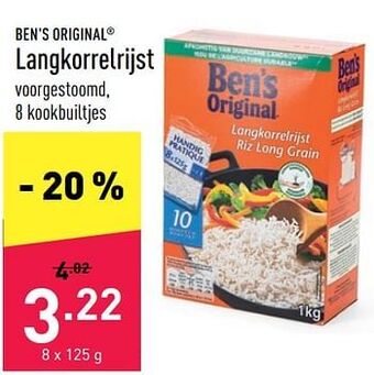 Langkorrelrijst