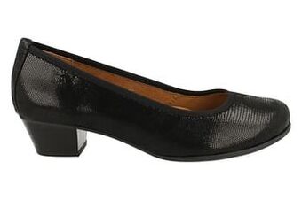 Berca Shoes Caprice Pump Dames Comfort - Zwart aanbieding