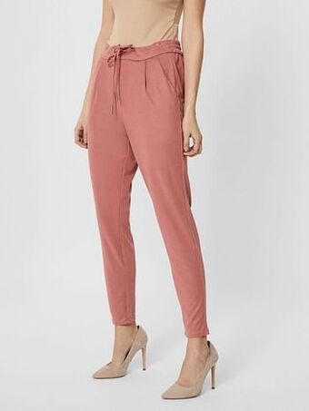 Berca Shoes Vero Moda Broek Vmeva Mr Loose String Lengte 30 - Roze aanbieding