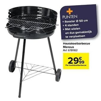 Carrefour Houtskoolbarbecue manaus aanbieding