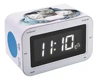 bigben wekkerradio met projectie RR30 Cats