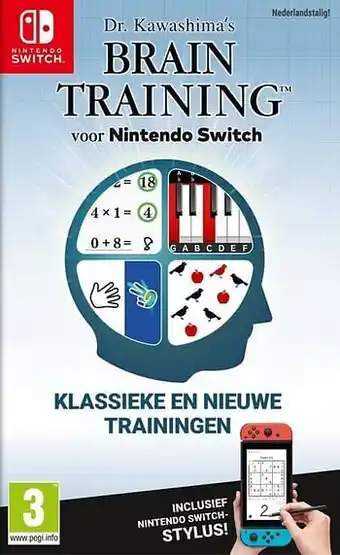 Dreamland Nintendo Switch Dr. Kawashima’s Brain Training aanbieding