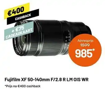 Fujifilm xf 50-140mm f-2.8 r lm ois wr