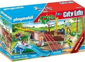 Dreamland PLAYMOBIL City Life 70741 Avontuurlijke speeltuin met scheepswrak aanbieding
