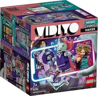 ToyChamp 43106 LEGO VIDIYO Unicorn DJ BeatBox aanbieding