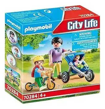 Dreamland PLAYMOBIL City Life 70284 Mama met kinderen aanbieding