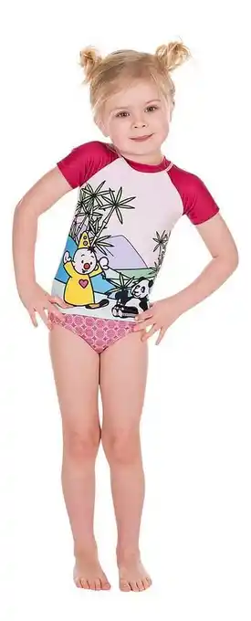 Dreamland Bumba Zwemshirt + zwembroek Panda maat 98/104 aanbieding