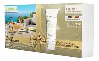 Dreamland Bongo cadeaubon 2 Dagen Weekendtrip + geschenkje aanbieding
