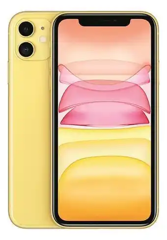 iPhone 11 256 GB geel