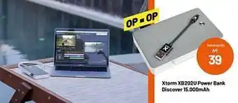 Kamera Express Xtorm xb202u power bank discover 15.000mah aanbieding