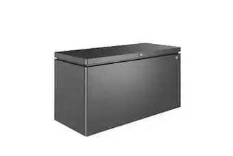 Brico Biohort kussenbox Lounge 160 donkergrijs 70x160cm aanbieding