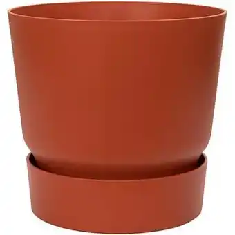 Brico Elho bloempot Greenville rond 47cm brique aanbieding