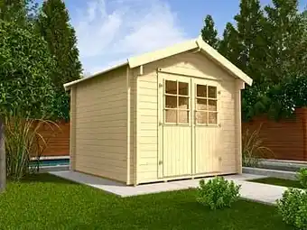 Brico Weka tuinhuis 132A GR2 250x300cm aanbieding