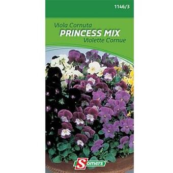 Brico Somers zaad pakket viola cornuta ’Princess mix’ aanbieding