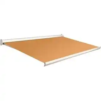 Brico Domasol zonnetent elektrisch ’Factor 10-C’ oranje 400 x 300 cm aanbieding