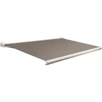 Brico Domasol zonnetent elektrisch ’Factor 20-C’ lichtbruin 350 x 300 cm aanbieding