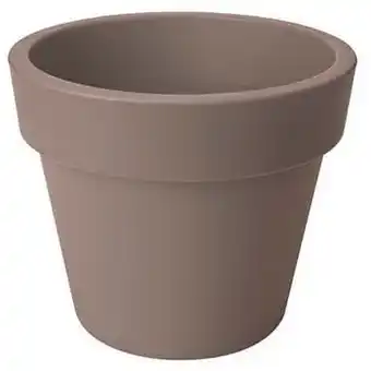 Brico Elho bloempot ’Green Basics Top Planter’ taupe 23cm aanbieding