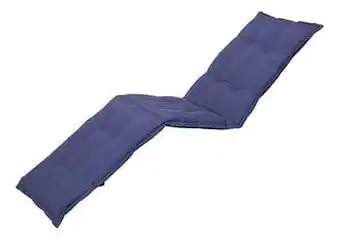 Dreamland Madison kussen voor ligbed Panama saffierblauw aanbieding